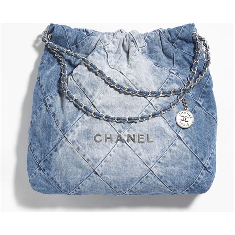 blue chanel 22|Chanel mini bag 22.